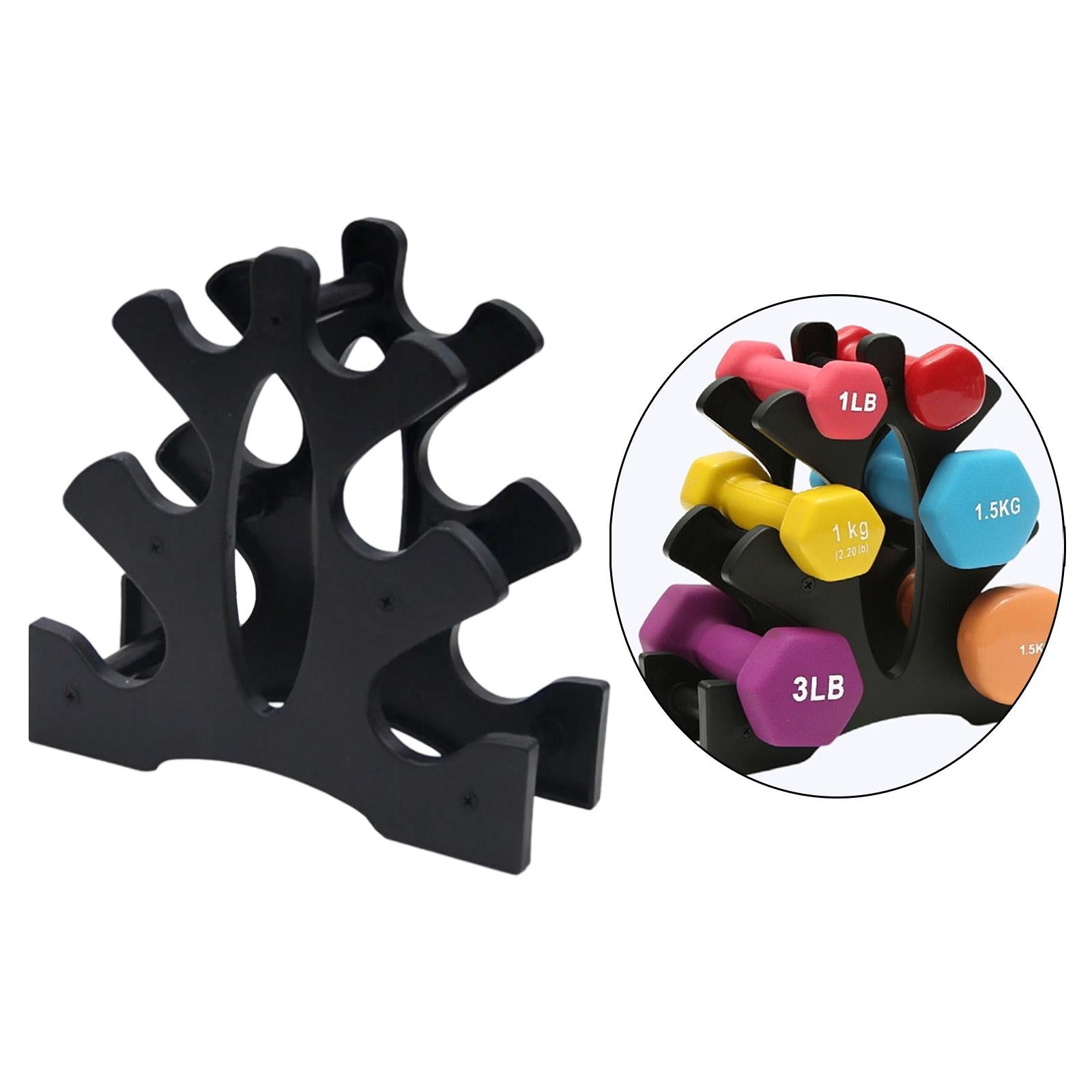 Weight Rack Frame Workout Equipment Dumbbell Rack for Dumbbells Home Fitness