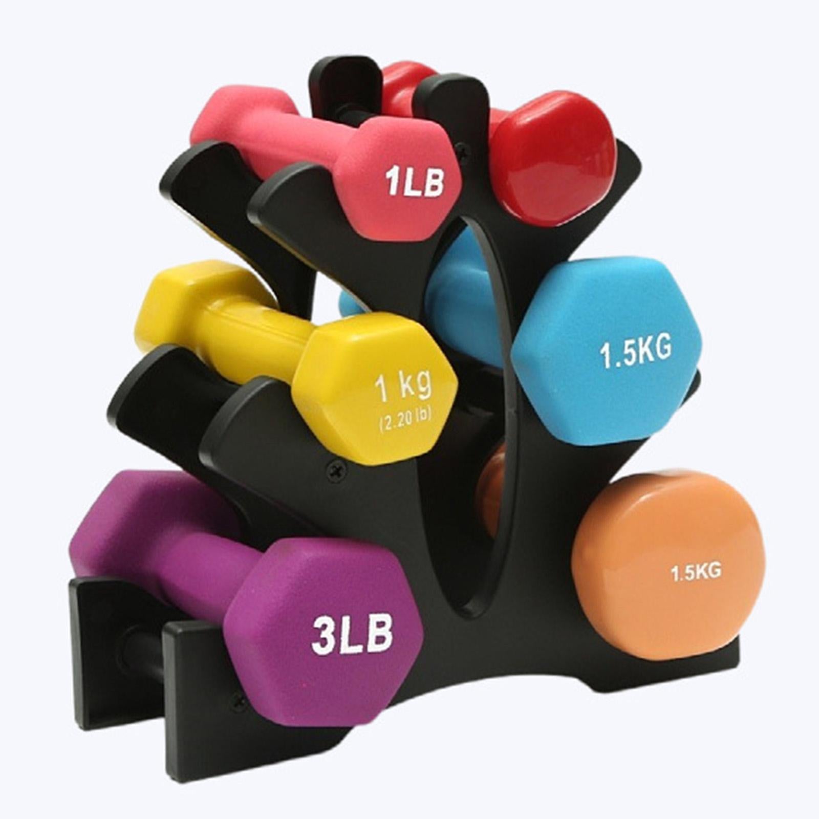 Weight Rack Frame Workout Equipment Dumbbell Rack for Dumbbells Home Fitness