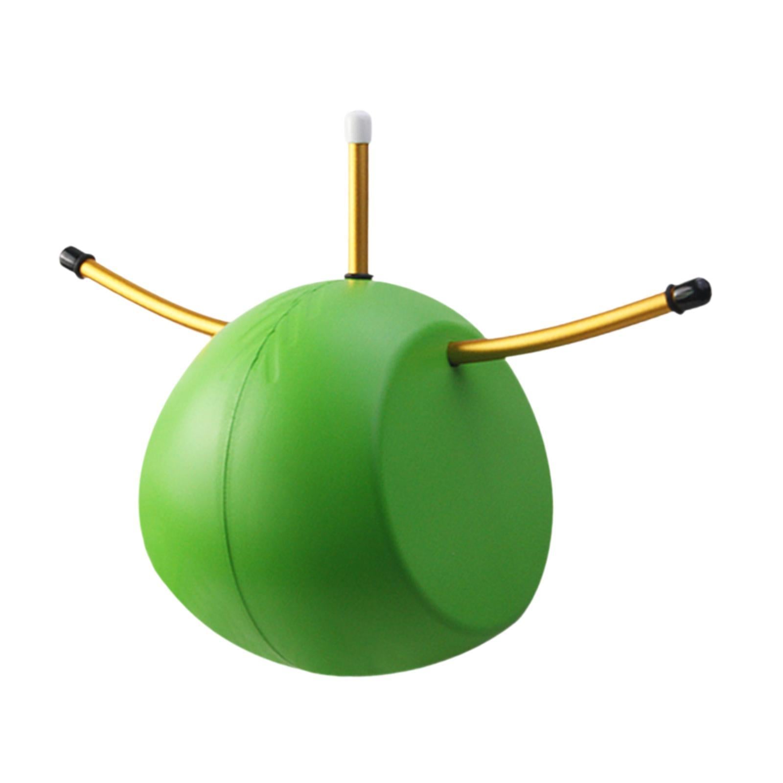 Golf Swing Trainer Ball Lightweight Arm Corrector for Beginners Golfers Pros Green Gold