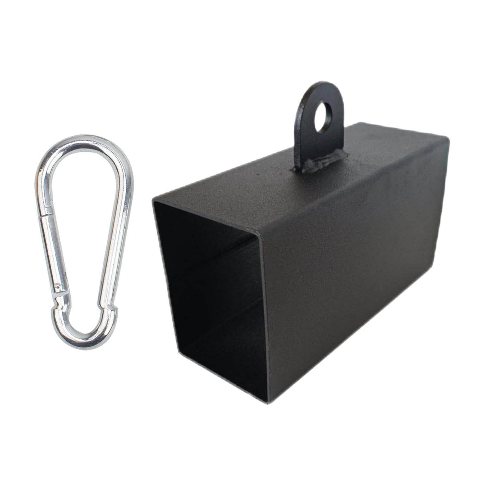 Pinch Block Iron Portable Weight for Gymnastic Back Rows Rock Climbing Square 6 cmx8 cm