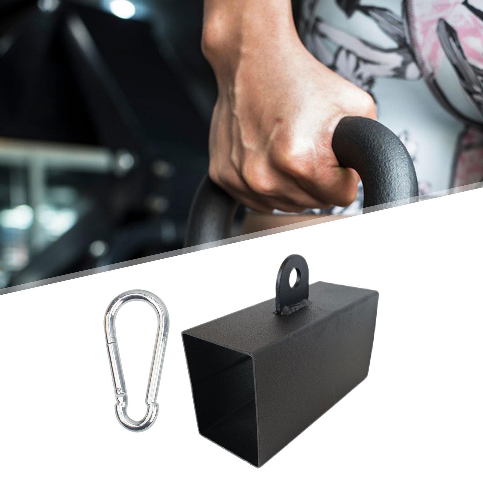 Pinch Block Iron Portable Weight for Gymnastic Back Rows Rock Climbing Square 6 cmx8 cm