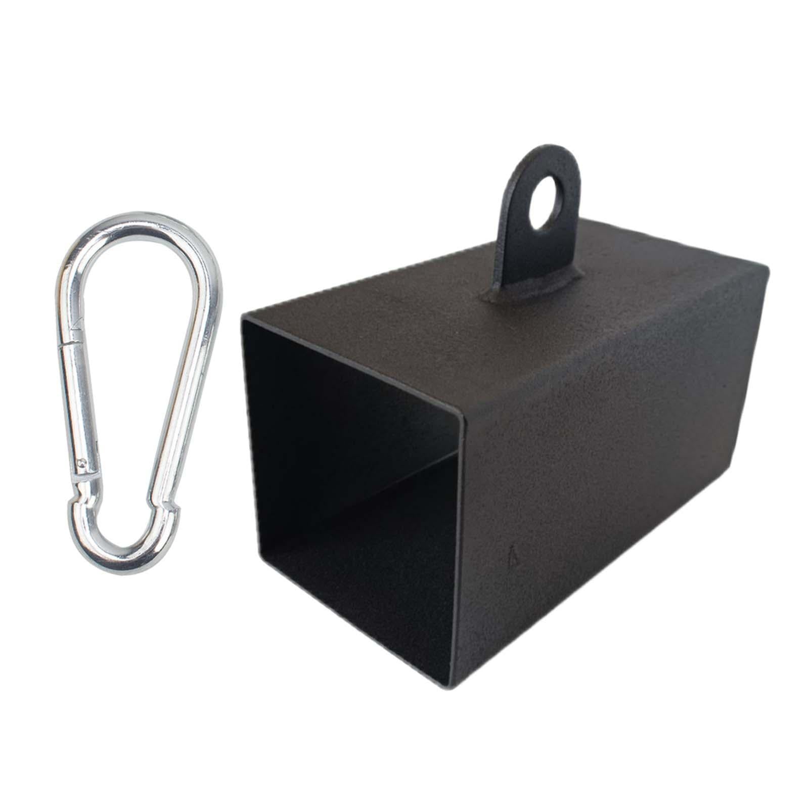 Pinch Block Iron Portable Weight for Gymnastic Back Rows Rock Climbing Square Shape 8 cmx8 cm