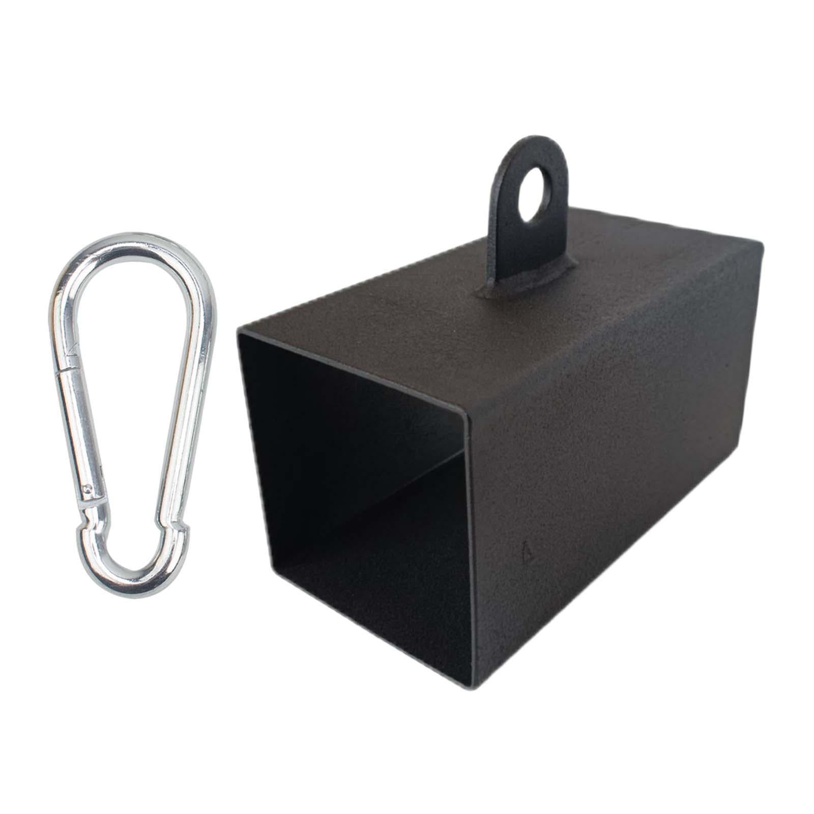 Pinch Block Iron Portable Weight for Gymnastic Back Rows Rock Climbing Square Shape 8 cmx8 cm