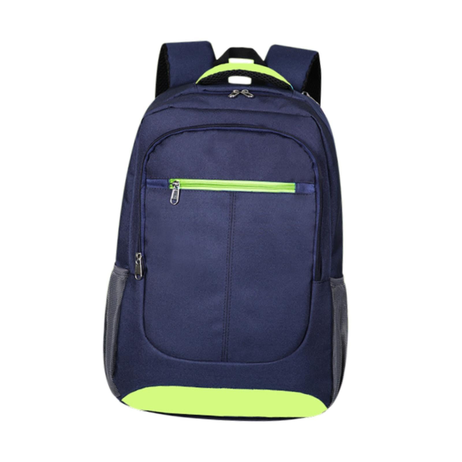 Tennis Bag Laptop Backpack Back Pack Duffel for Players Outdoor Training Dark Blue Green
