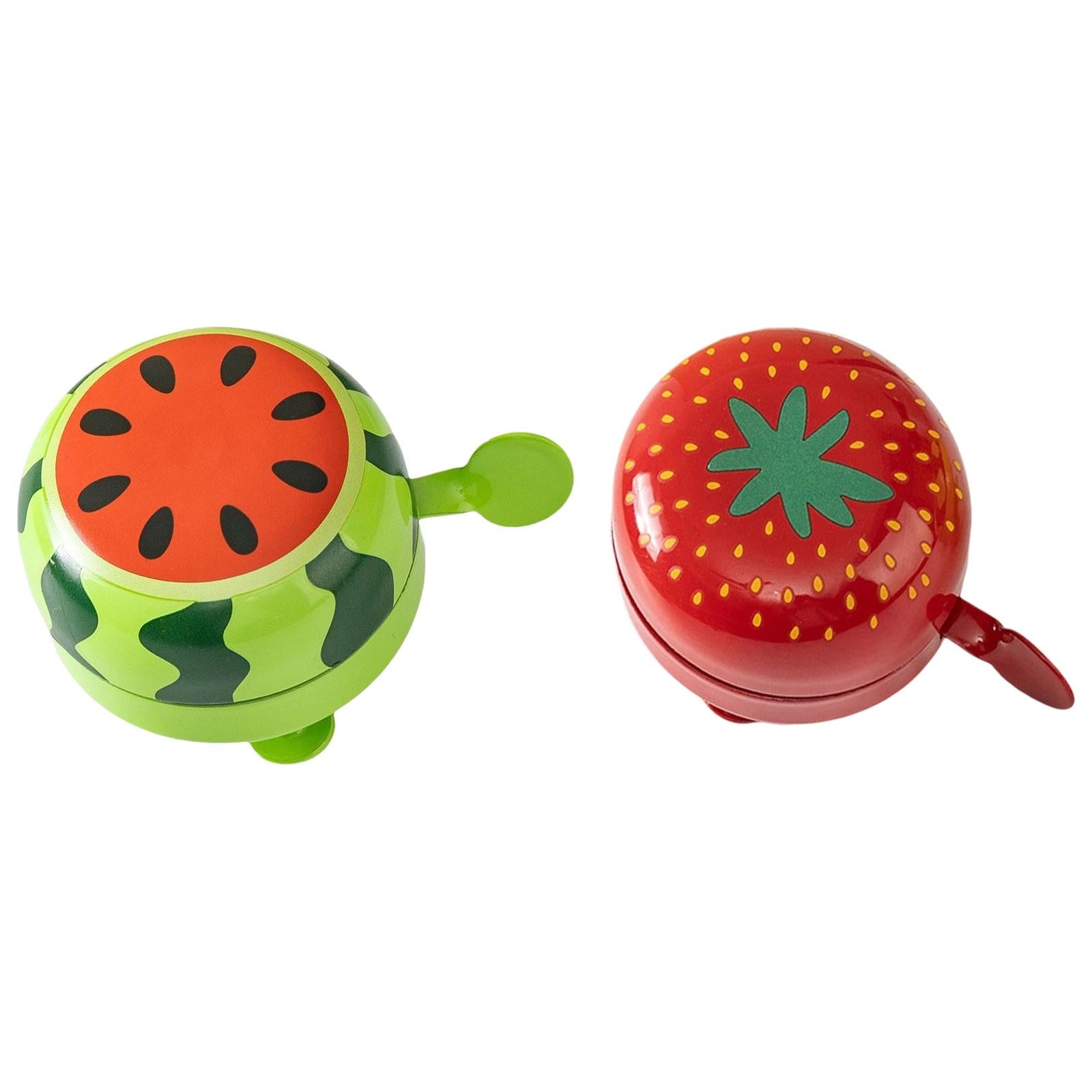 Kids Bike Bell Bicycle Handlebar Bell Novelty Fruit Shaped Cycling Bell Watermelon