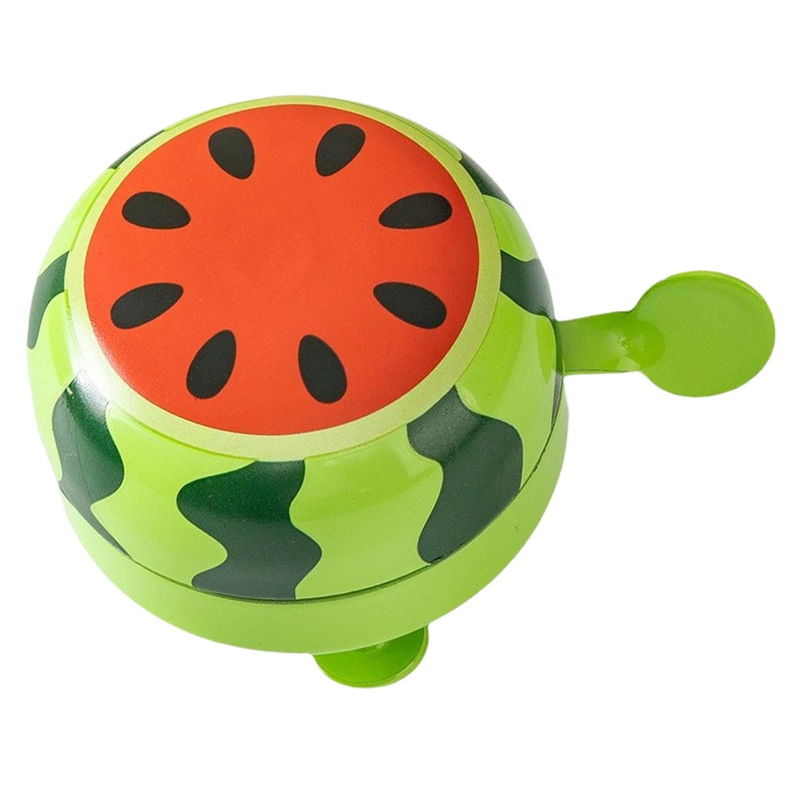 Kids Bike Bell Bicycle Handlebar Bell Novelty Fruit Shaped Cycling Bell Watermelon