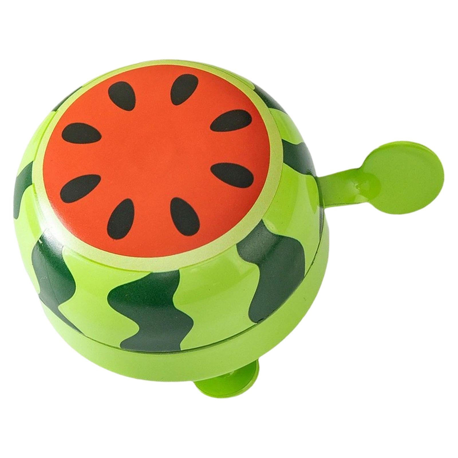 Kids Bike Bell Bicycle Handlebar Bell Novelty Fruit Shaped Cycling Bell Watermelon