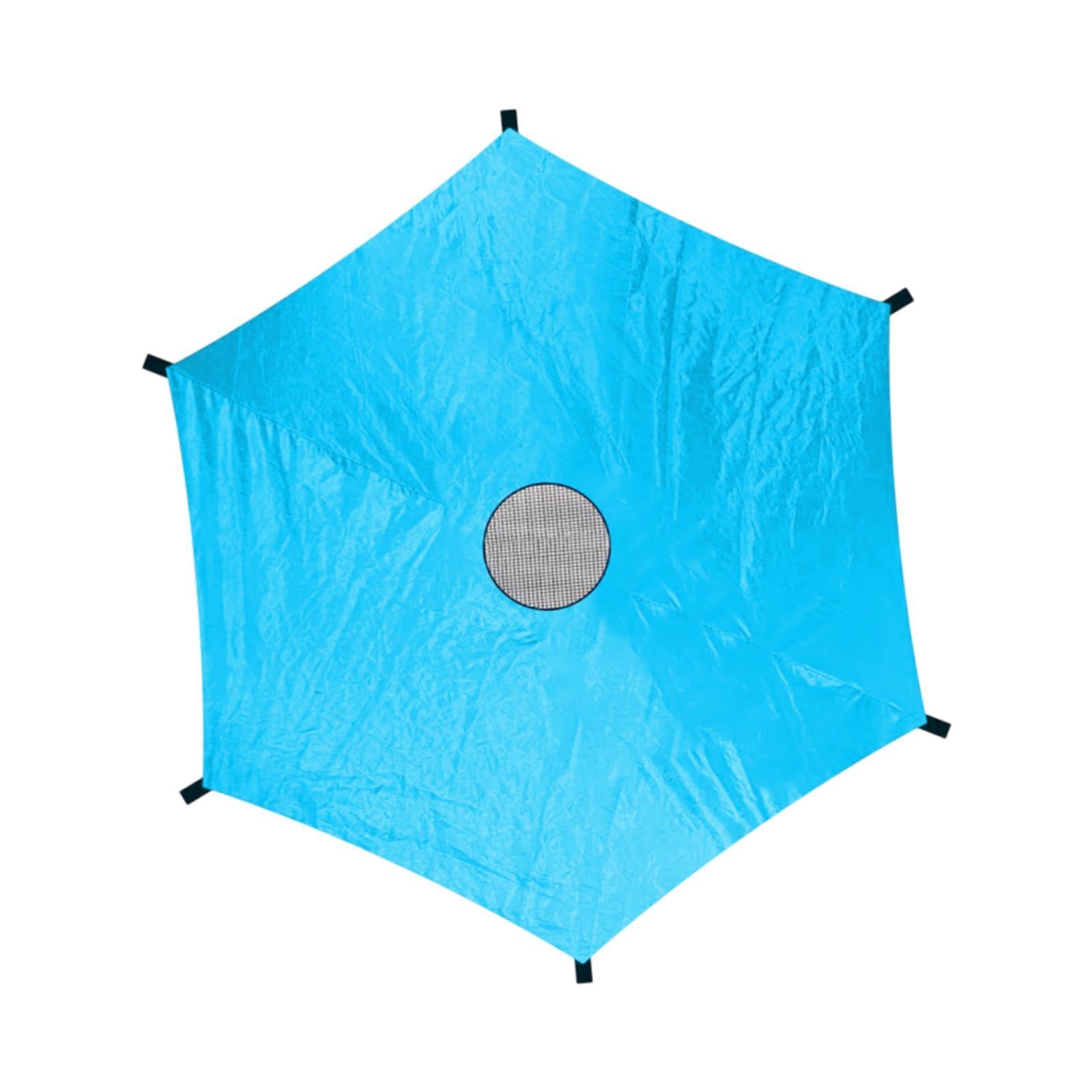 Trampoline Sunshade Cover Only Summer Backyard for 6 Poles Trampoline Awning 1.83M