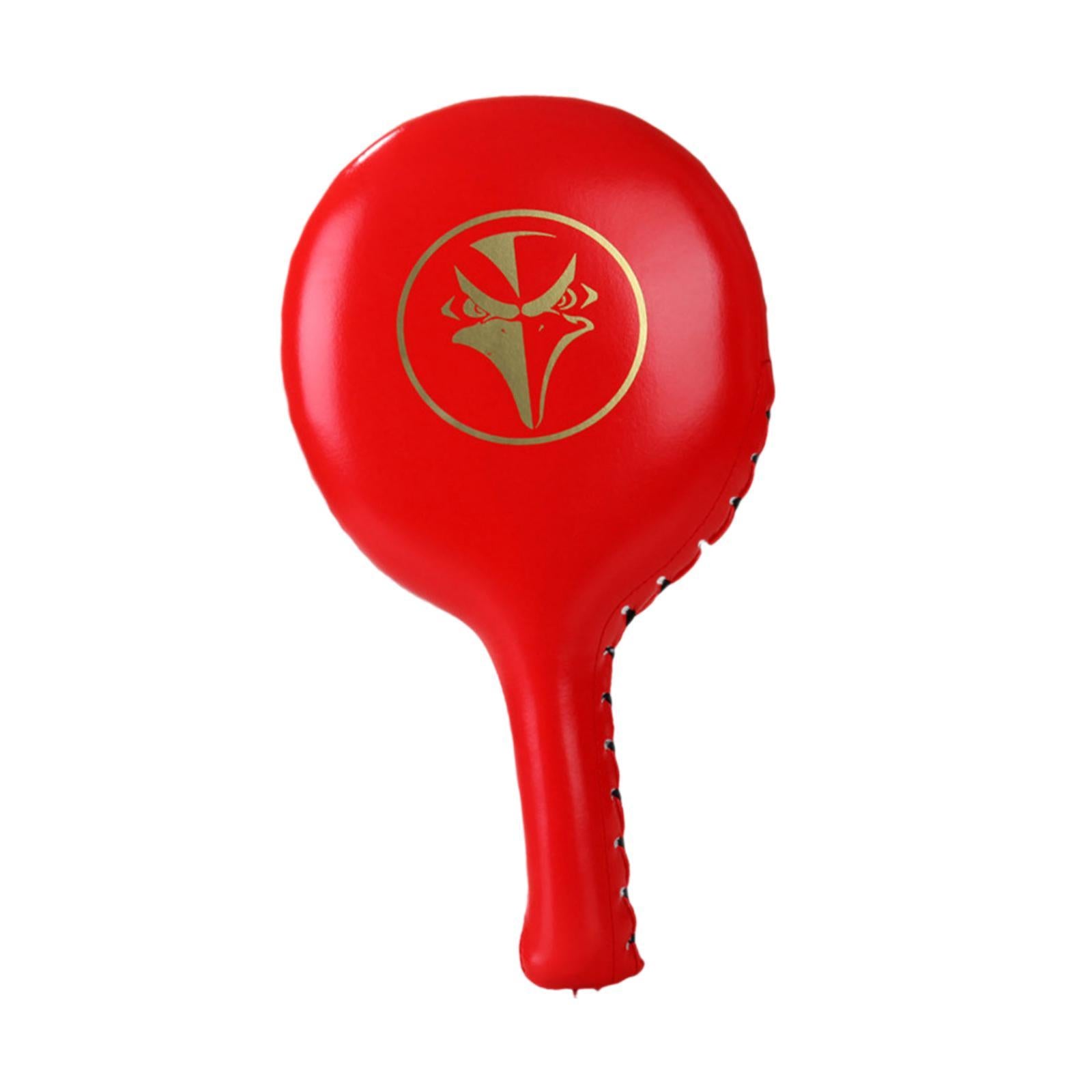 Boxing Target Paddle Punching and Striking Pad for Muay Thai Fitness Workout Red