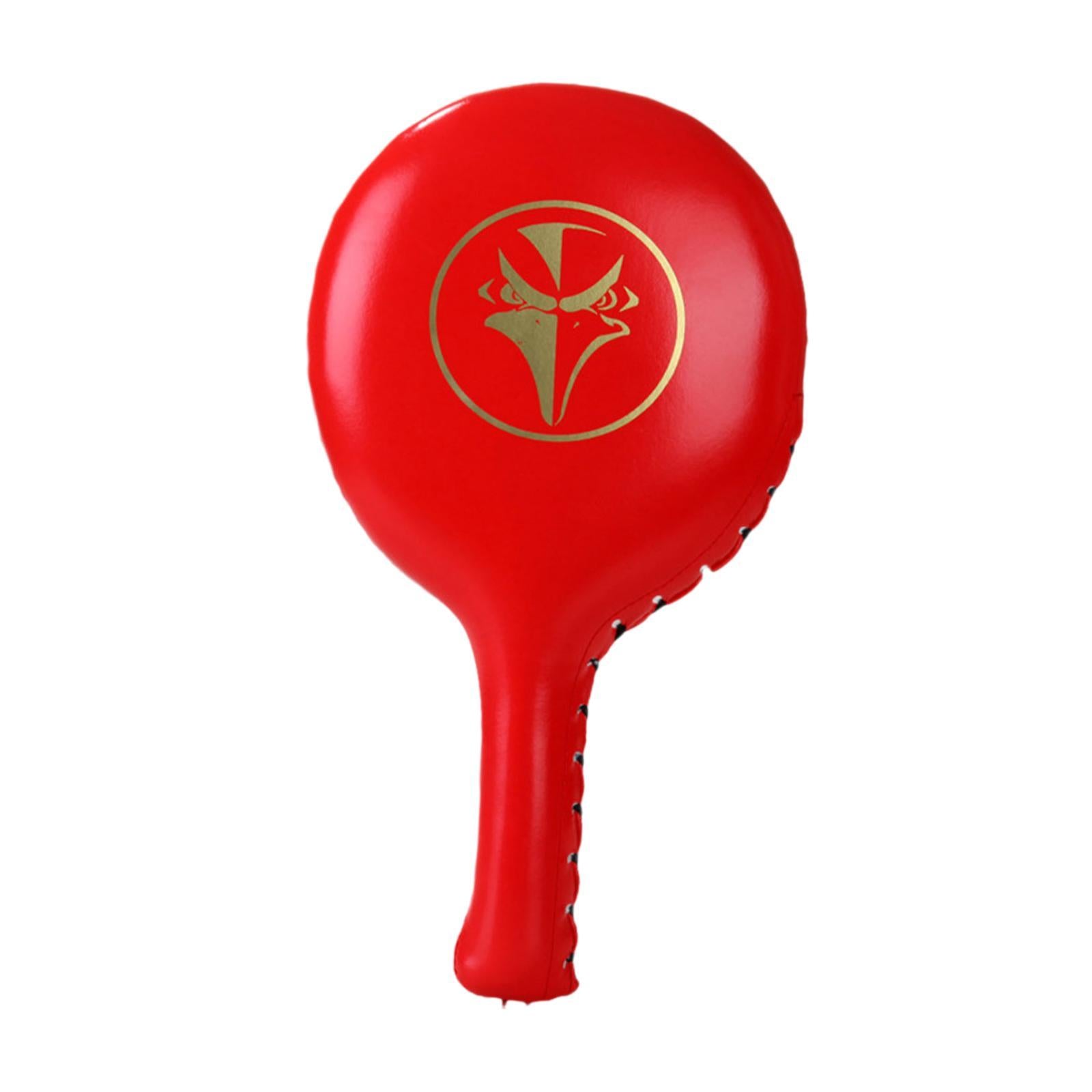 Boxing Target Paddle Punching and Striking Pad for Muay Thai Fitness Workout Red