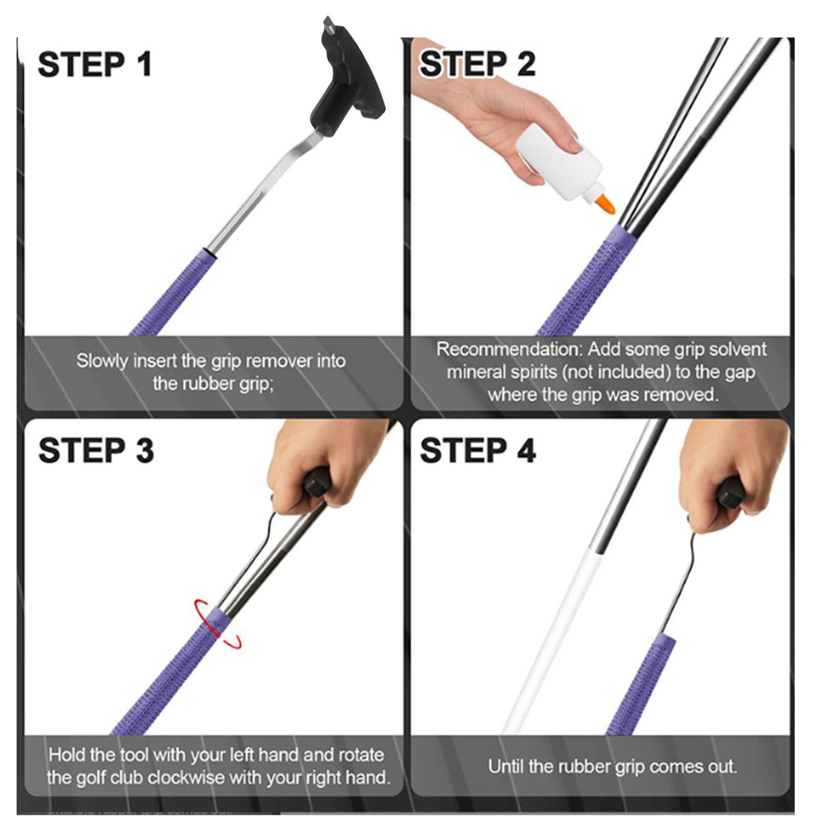 Golf Grip Removal Tool Portable Repair Accessories for Player Outdoor Golfer