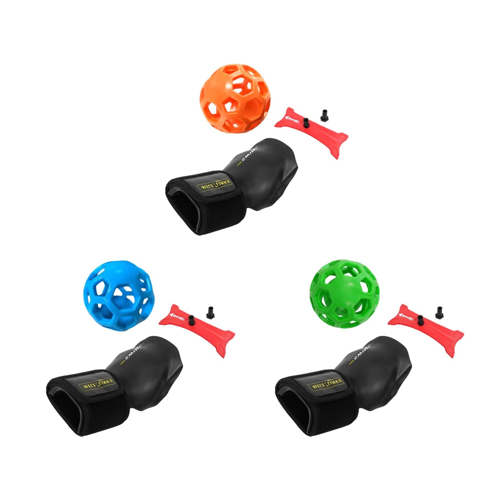 Golf Swing Trainer Golf Straight Arm Trainer Beginners Golf Wrist Brace Band Orange Ball