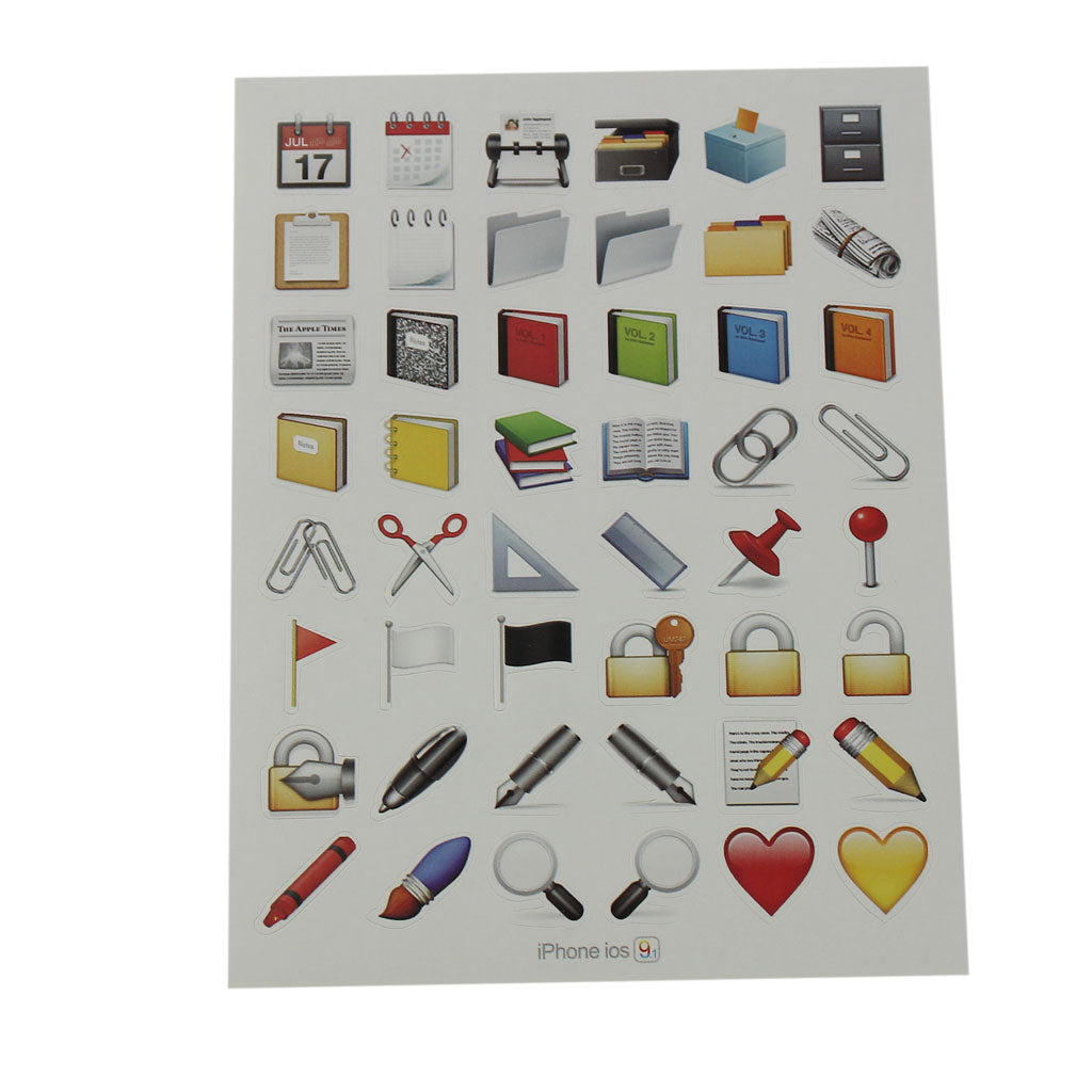 28 Sheets Die Cut Sticker for Phone Laptop Decor