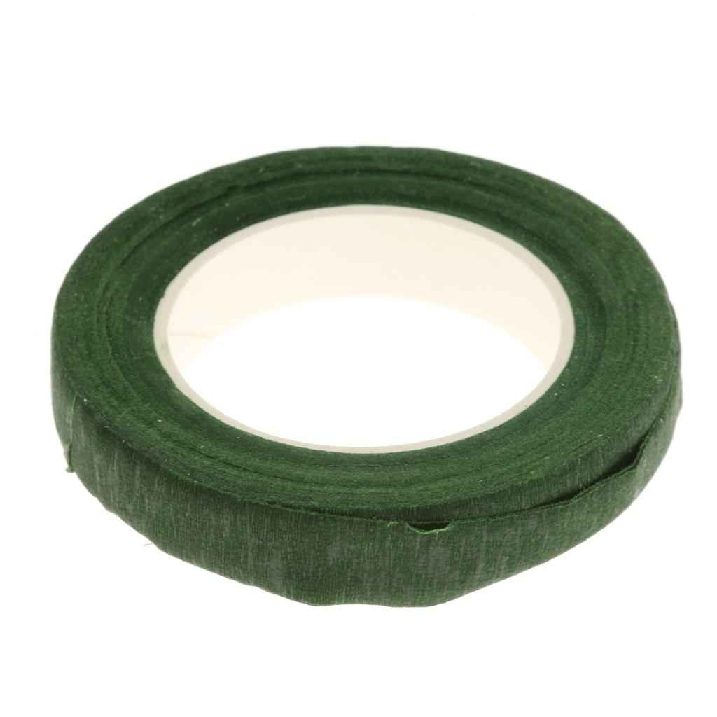Paper Florist Floral Stem Wrap Artificial Flower Tape Green 30meters