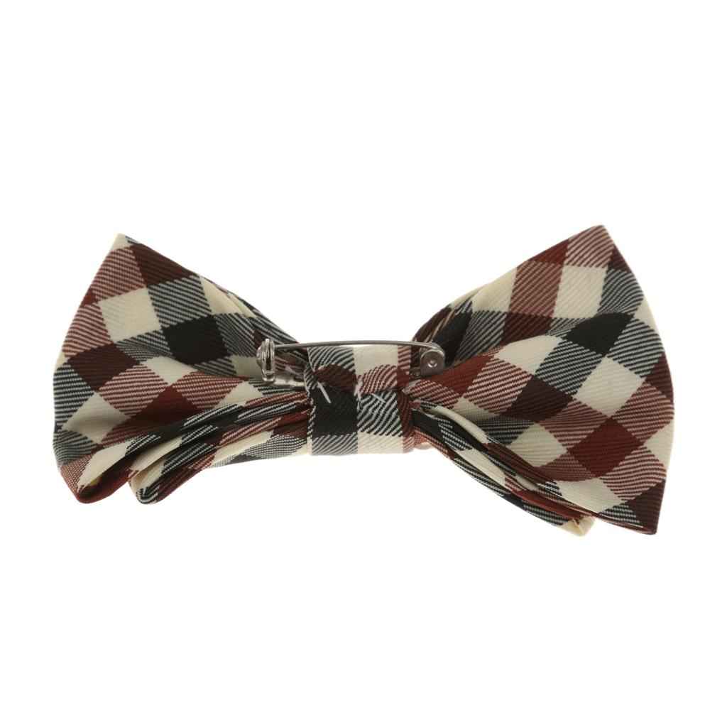 Kid Boy Girl Plaid Necktie Adjustable Y-back Suspender Set #1