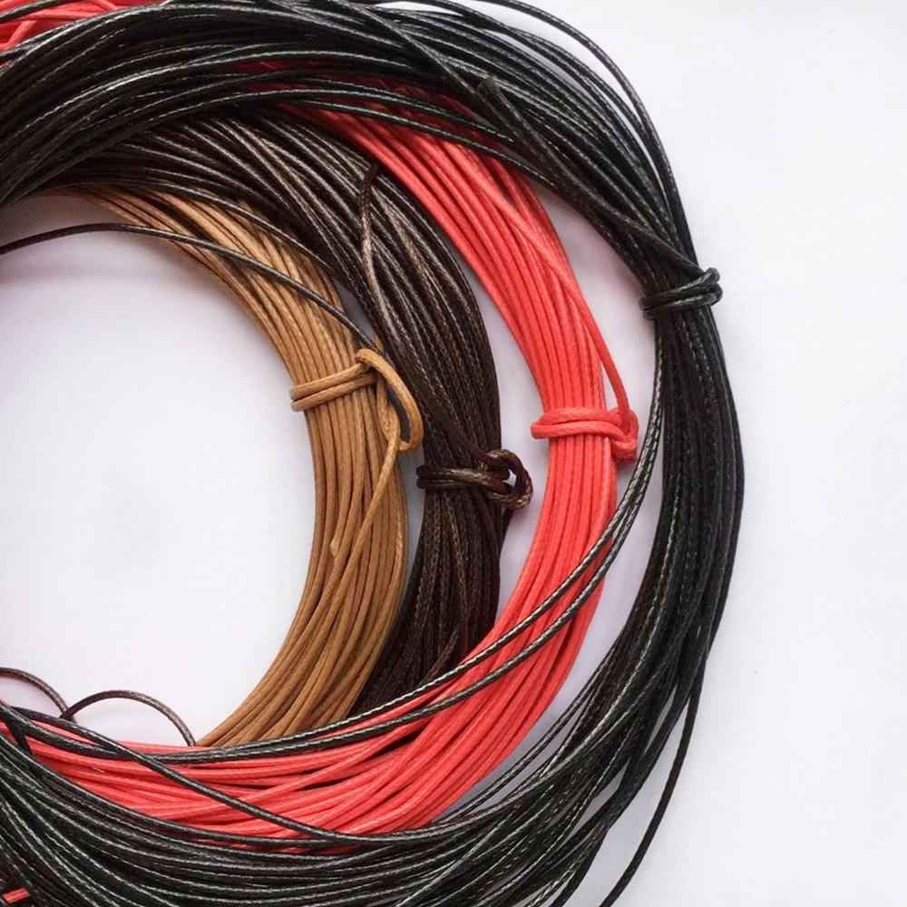 10 Meter Wax Nylon String Rope for DIY Bracelet Jewelry Making Red