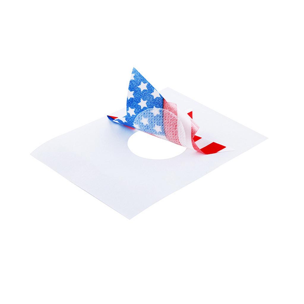 10 Pair American Flag Print Self Adhesive Pasties Nipple Cover Bra Sticker