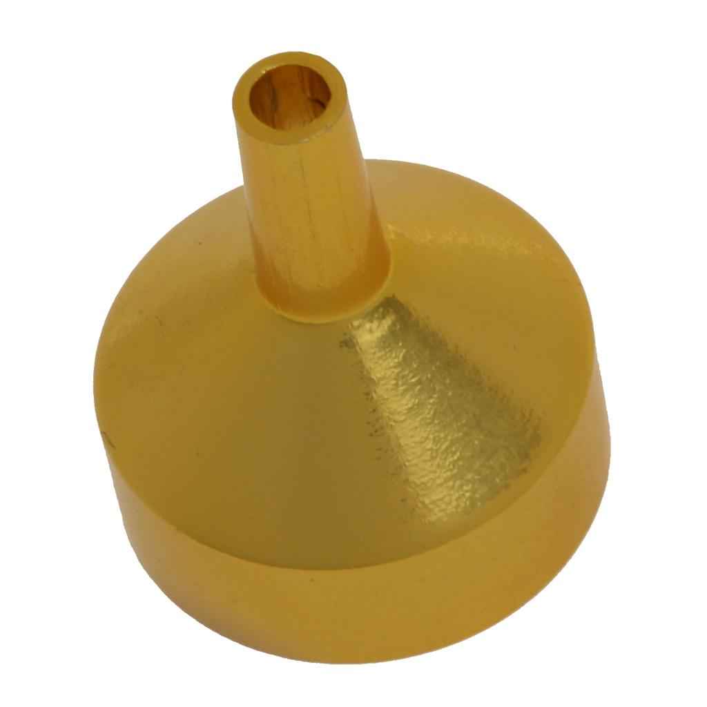 Phenovo Metal Perfume Liquid Bottle Oil Filling Funnel Small Gold