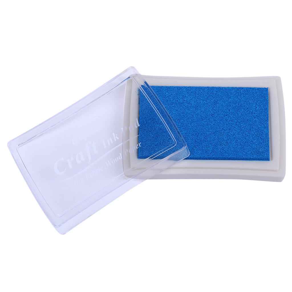Ink Pad Korea Stationery DIY Craft for Paper Fabric Wood Sky Blue