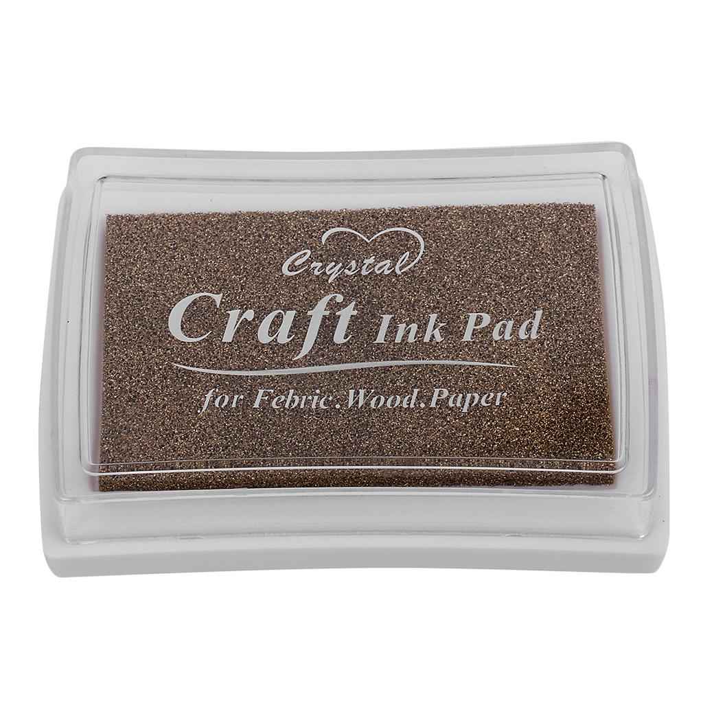Ink Pad Korea Stationery DIY Craft for Paper Fabric Wood Gold