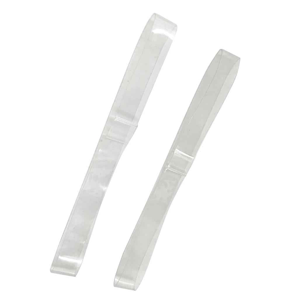 3pairs Clear Invisible Shoe Strap For Holding Loose Shoes Dancing High Heels