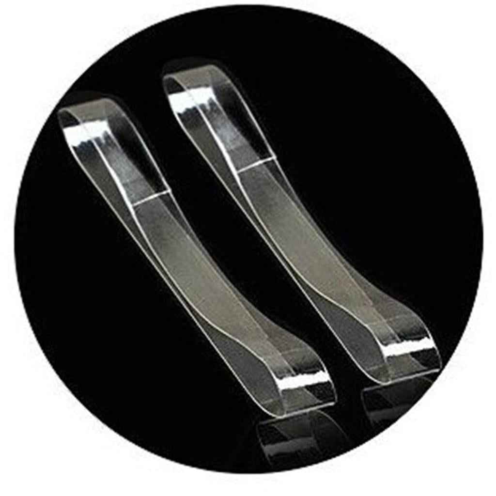 3pairs Clear Invisible Shoe Strap For Holding Loose Shoes Dancing High Heels