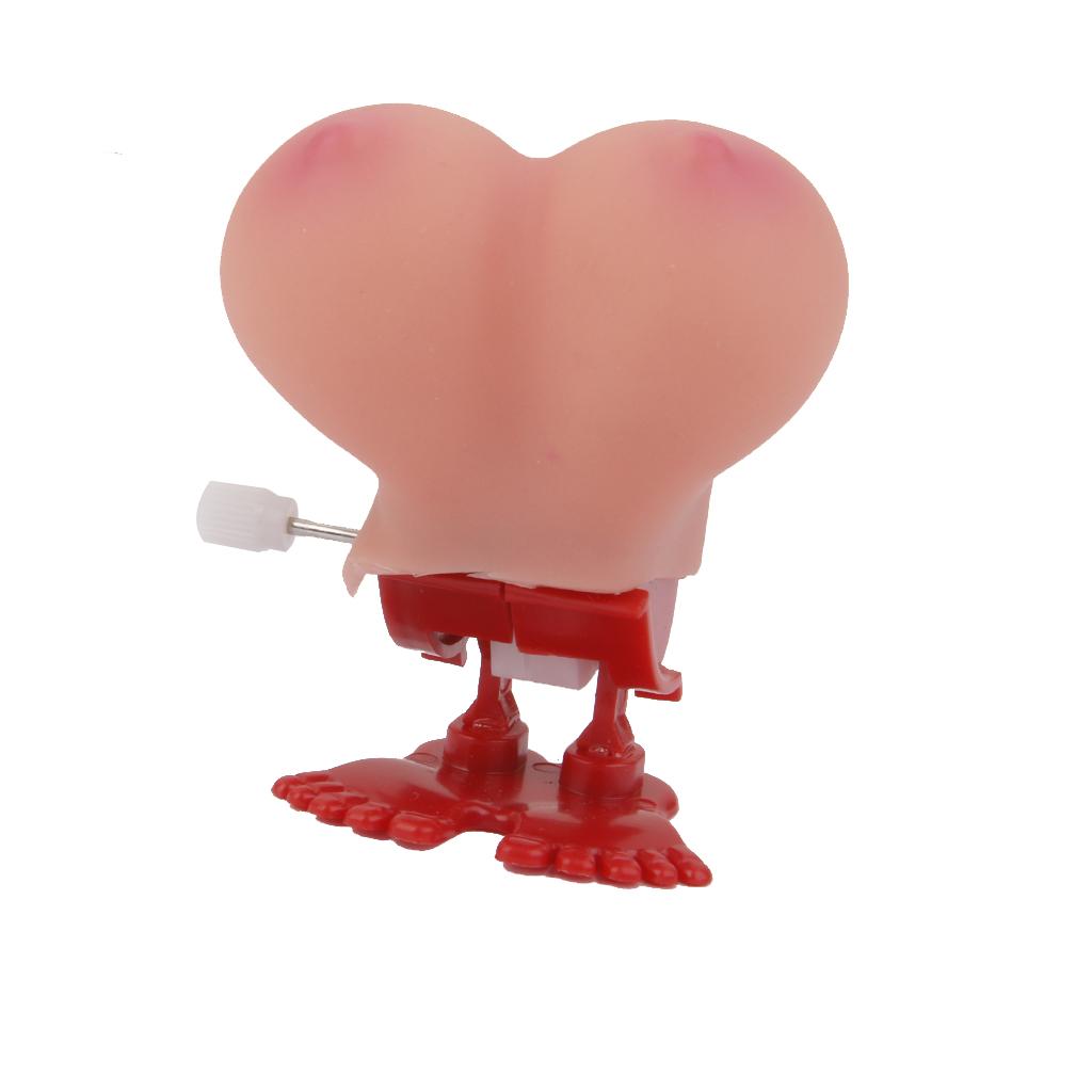 5pcs Women Boobs Novelty Wind Up Toy Gift Bachelorette Hen Party Toys