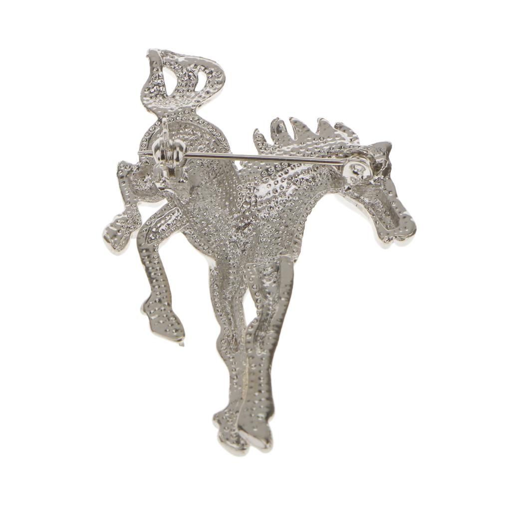 45pcs Fashion Metal Animal Horse Brooch Pin Badge Wedding Bridal Art Deco