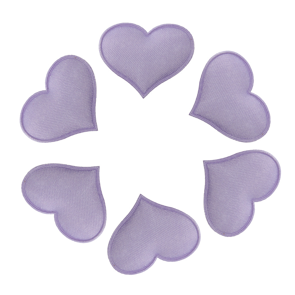 100x Purple Heart Petal Flower Wedding Engagement Confetti Party Table Decor