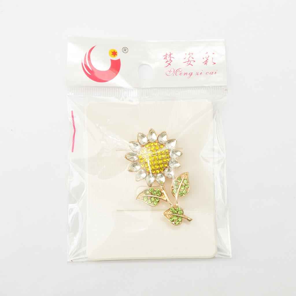 Unique Sun Flower Brooch Pin Jewelry Accessories Multi-color