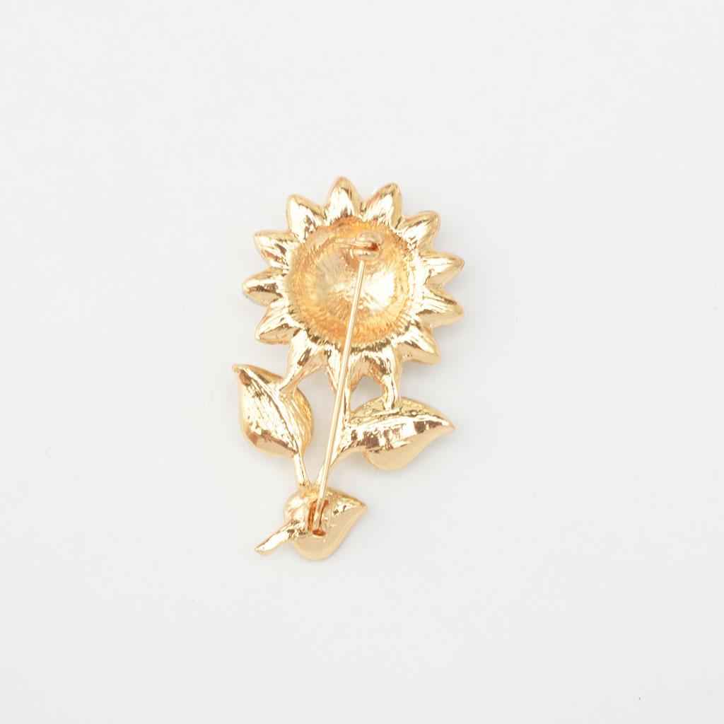 Unique Sun Flower Brooch Pin Jewelry Accessories Multi-color