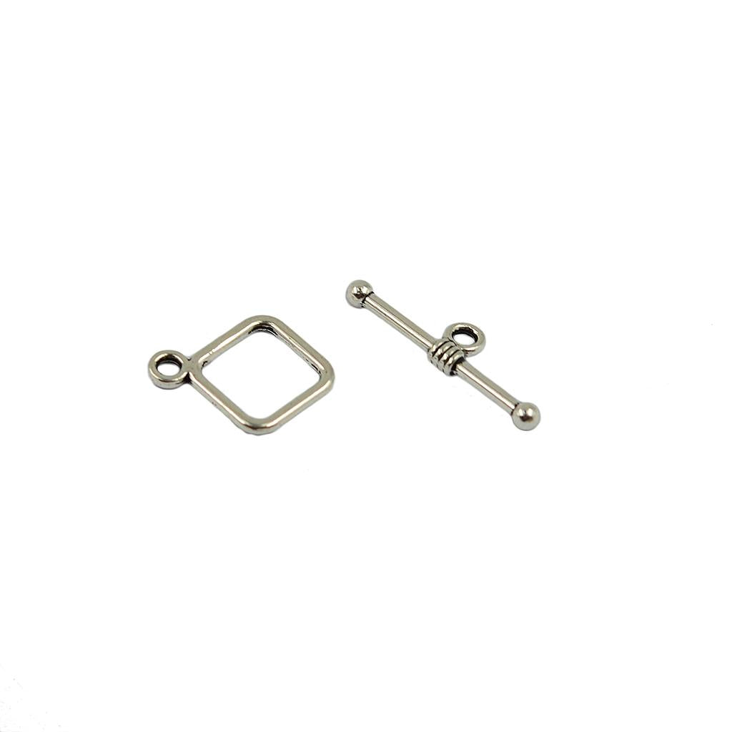 3x50 sets Round Ring Bar Toggle Clasp Ball Bead Connector DIY Making Crafts