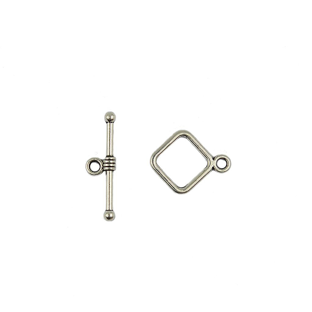 4x50 sets Round Ring Bar Toggle Clasp Ball Bead Connector DIY Making Crafts