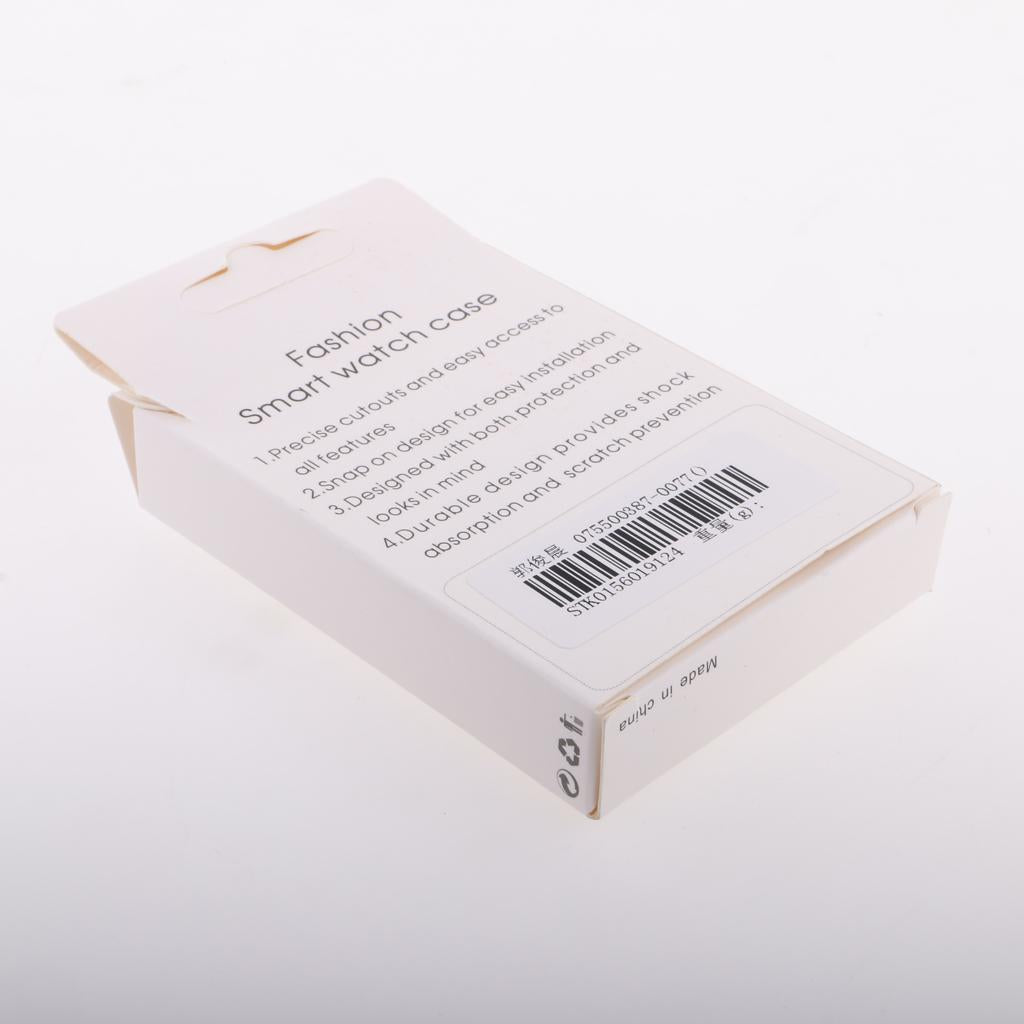 3xPlastic Case Protector Cover For Apple Watch Series 2 iWatch 42mm Rose Gold