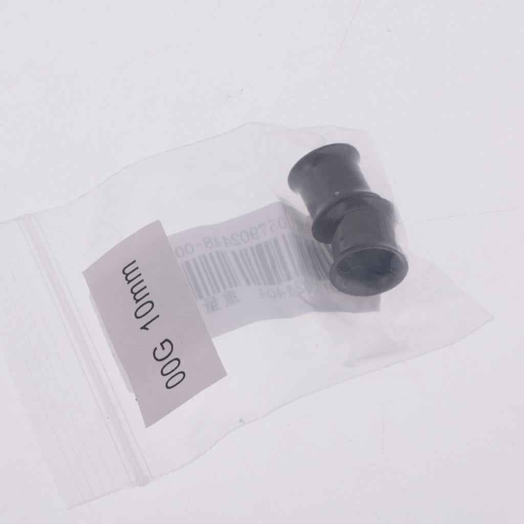 Black Stainless Steel Ear Flesh Tunnels Plugs Screw Expander Ear Gauges 10mm