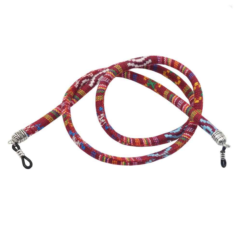 Sunglasses Neck Cord Strap Eyeglass Glasses String Lanyard Holder Red