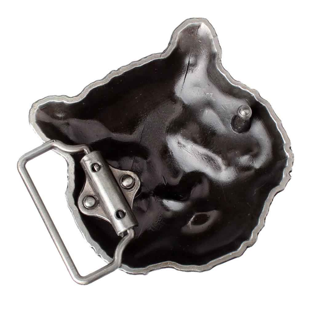 Vintage 3D Tiger Head Belt Buckle Western Cowboy Cool Novelty Accessories