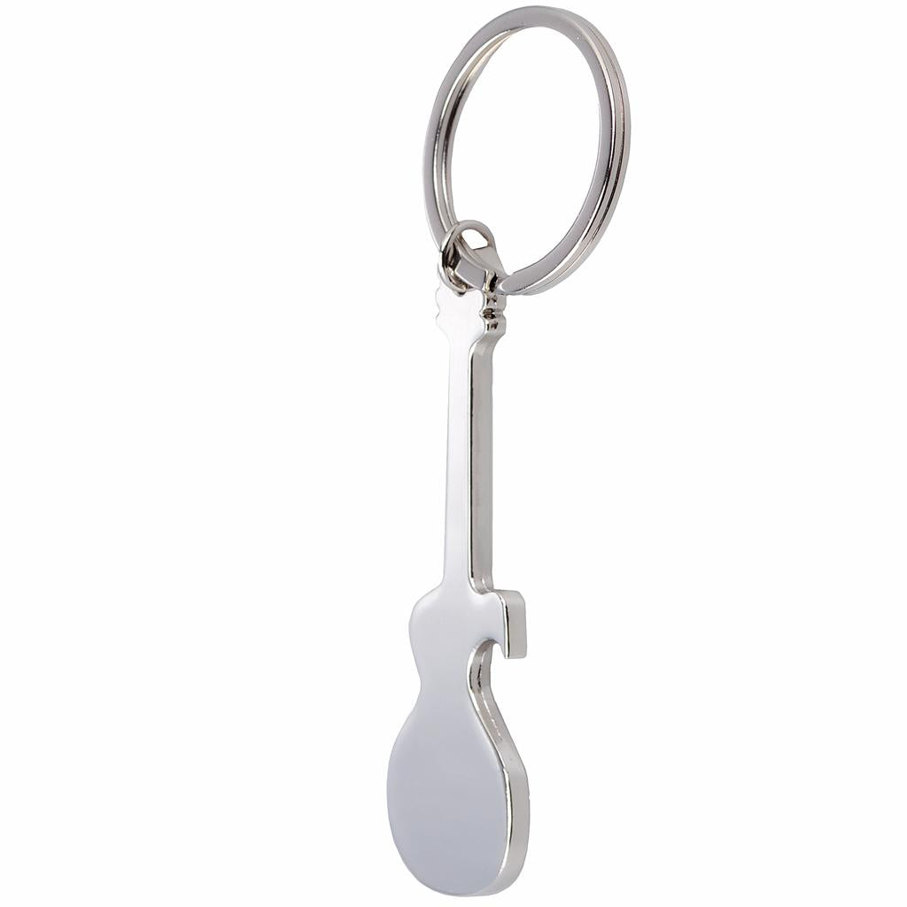 4xGuitar Shaped Beer Bottle Opener Keychain Key Ring Key Holder for Home Keys 