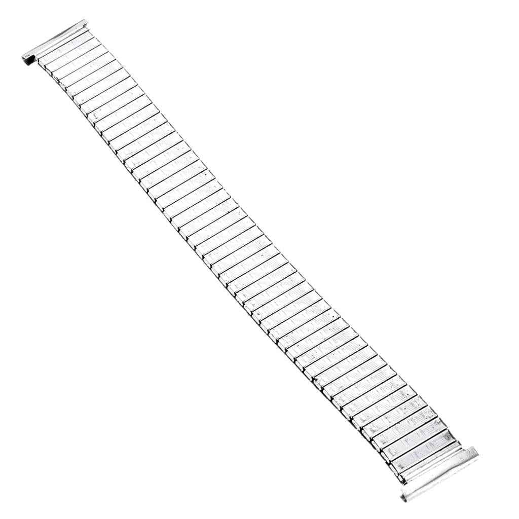 Stainlese Steel Elastic Replacement Wristband Men Women Expansion Strap 20mm