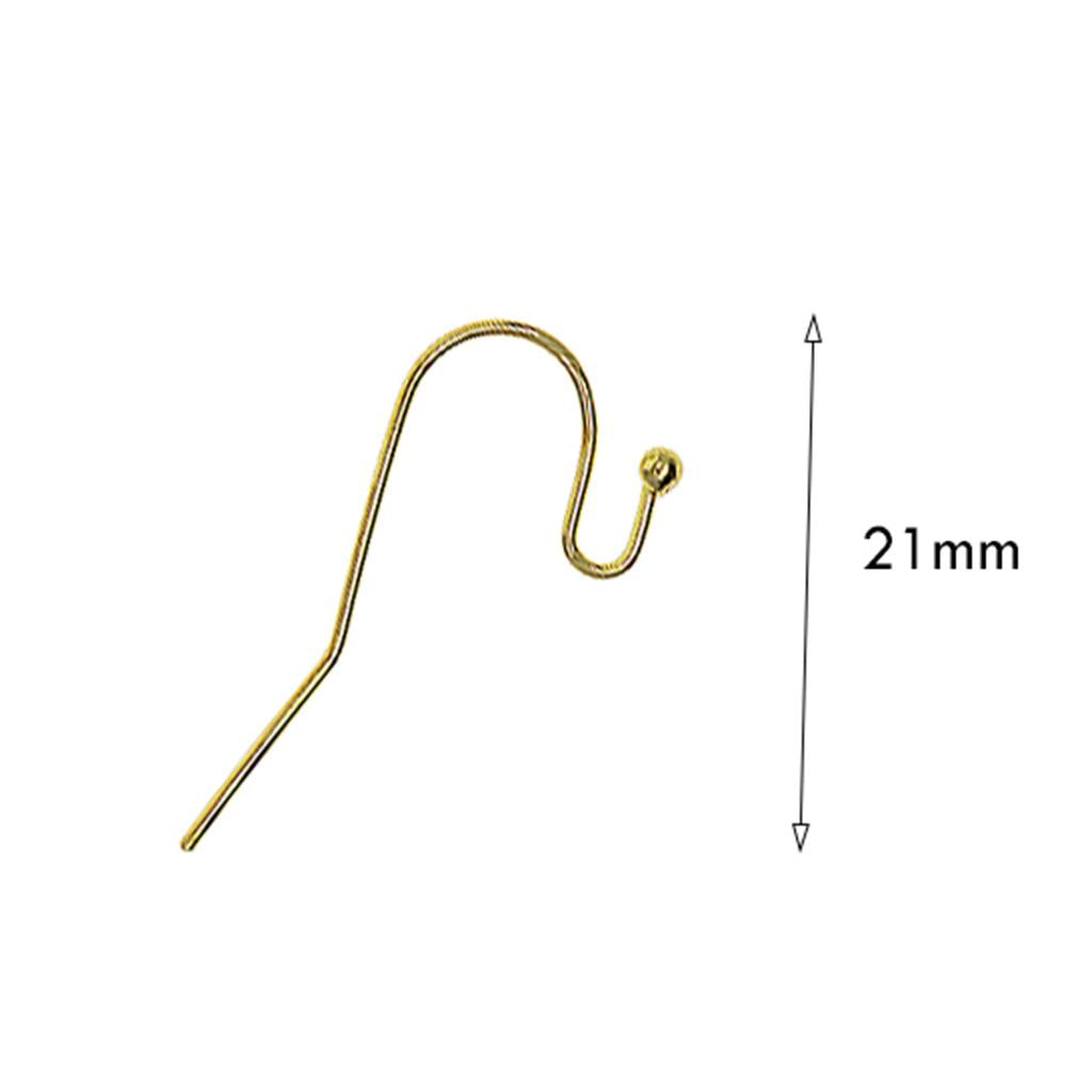 3x100pcs Brass Earring Hooks Fish Hook Ear Wires French Wire Hooks Black