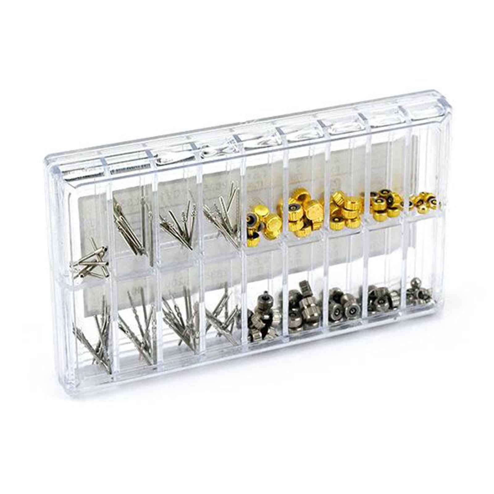 Stainless Steel Watch Crown Replacement Kit Tool Parts for Watch Repairers
