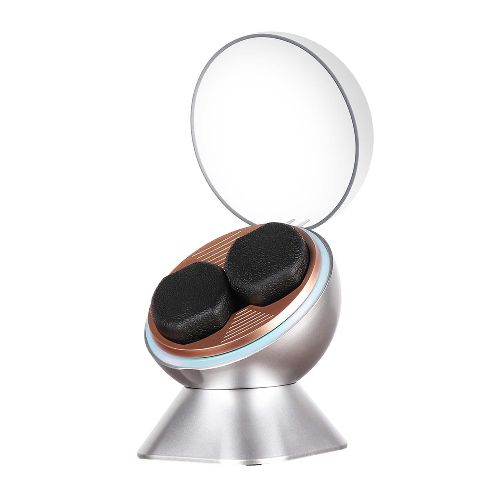 Automatic Watch Winder Organizer for Desktop Gifts Women's and Men's Watches Silver Double