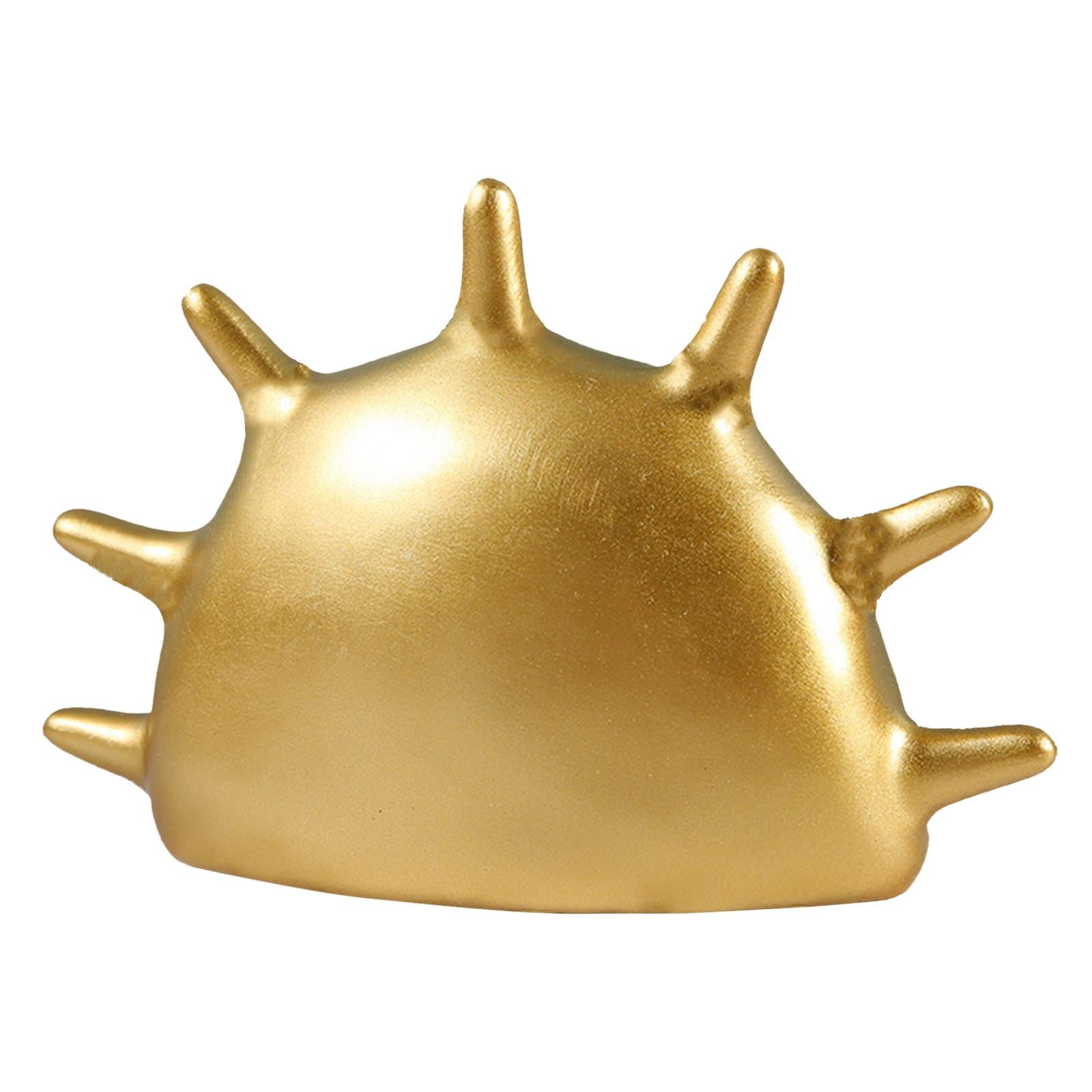 Fingertip Rings Stand Palm Shape Keys Trinket Tray for Cabinet Bathroom Table gold