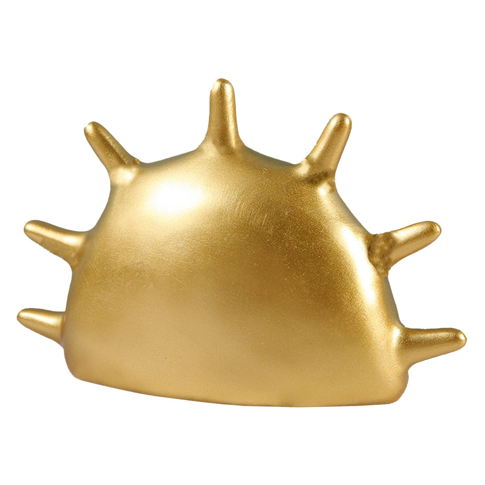 Fingertip Rings Stand Palm Shape Keys Trinket Tray for Cabinet Bathroom Table gold