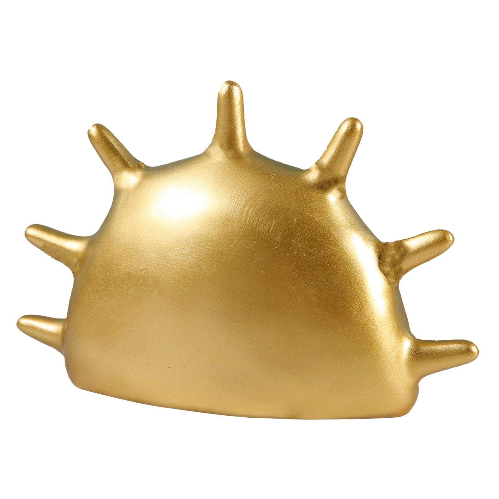 Fingertip Rings Stand Palm Shape Keys Trinket Tray for Cabinet Bathroom Table gold