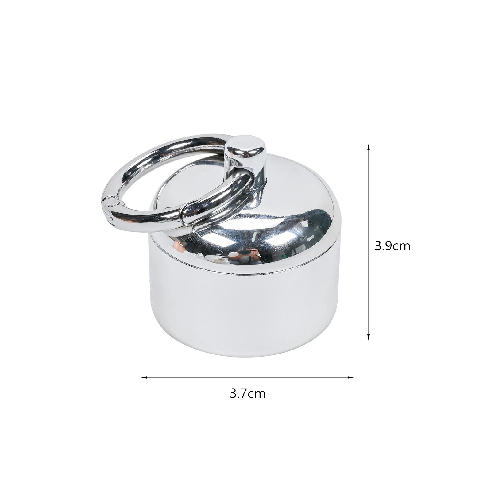 Jewelry Box Durable Jewelry Storage Case for Earrings Stud Bracelet Necklace Silver