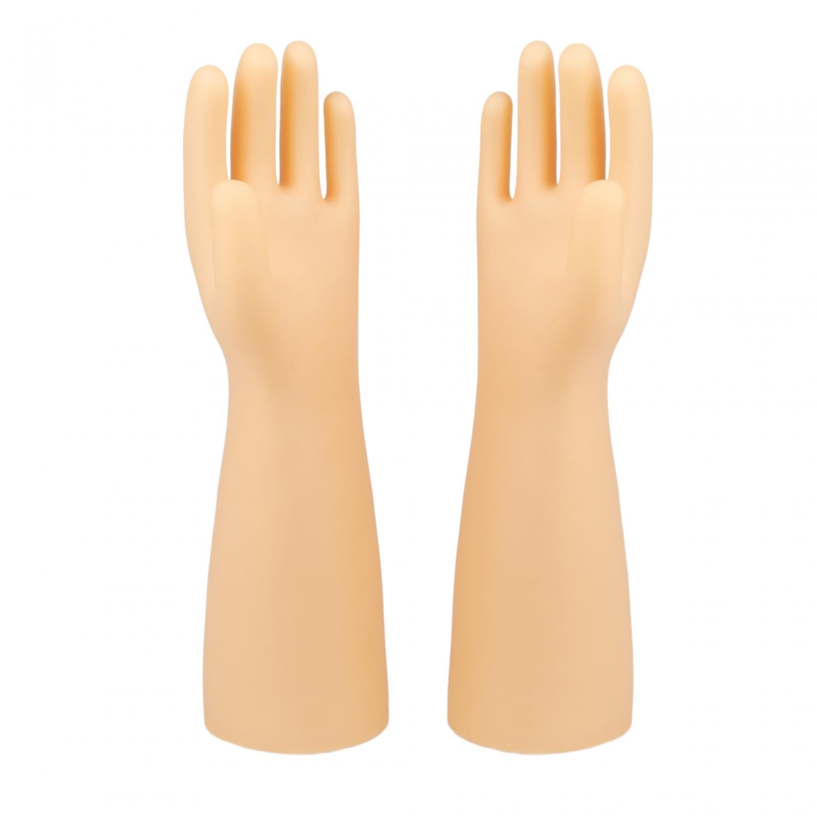 Jewelry Hand Display Holder Ring Display Stand for Showcase Countertop Shows Skin Color Left
