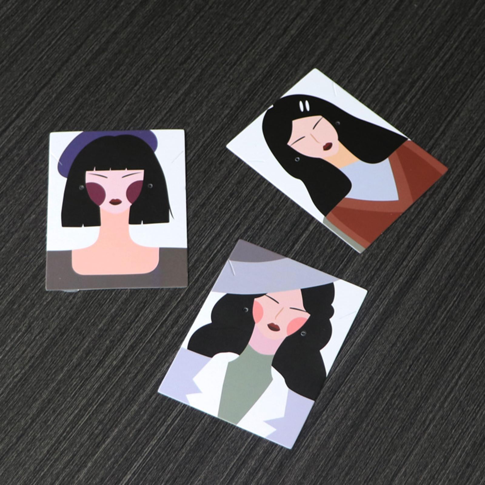 100x Earring Display Cards Jewelry Display for Dressing Room Jewellery Shops