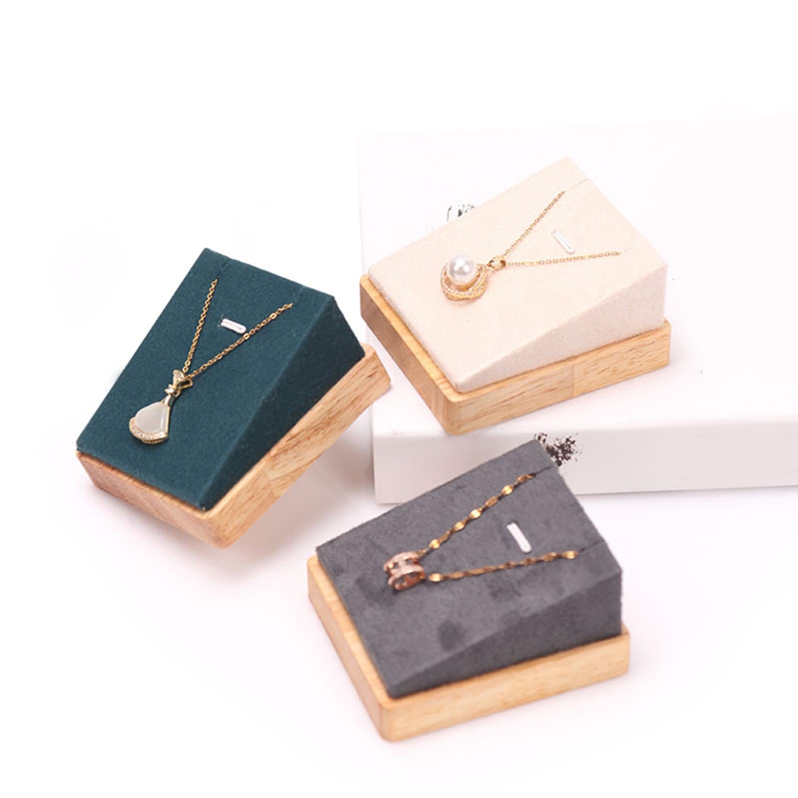 Necklace Display Stand Chain Necklace Holder for Home Anniversary Green