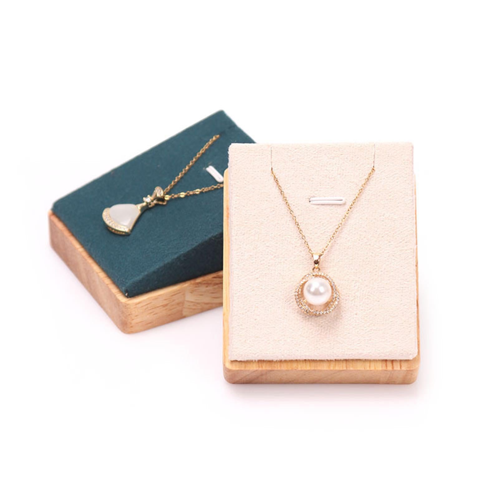 Necklace Display Stand Chain Necklace Holder for Home Anniversary Green